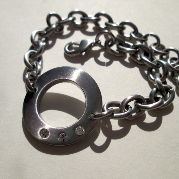 STEEL X Stainless Steel Toggle Chain Bracelet - Picture 6 of 13
